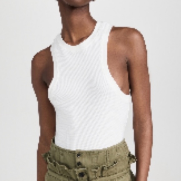 Marissa Webb Stretch Waffle Knit Tank - Picture 5 of 6